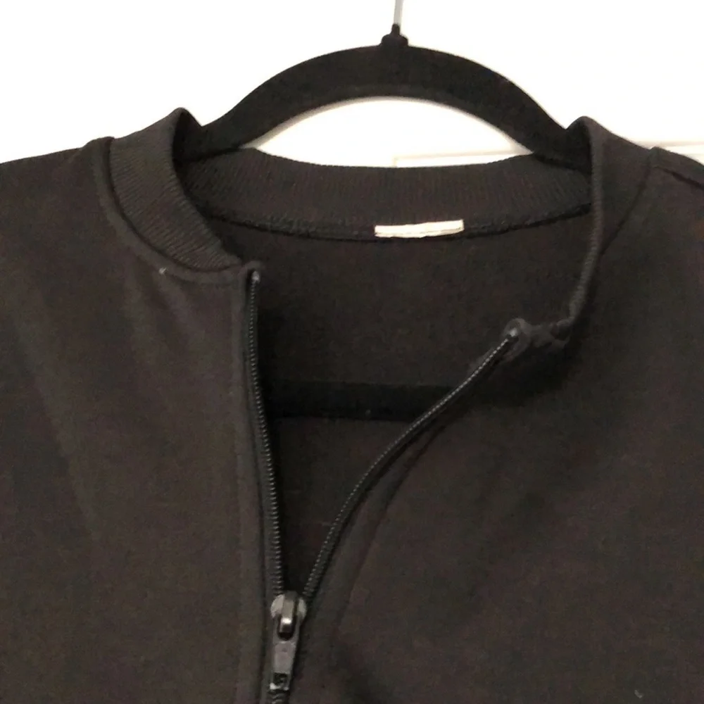 Cropped Athlectic Zip Up Jacket Size Small - Picture 2 of 8